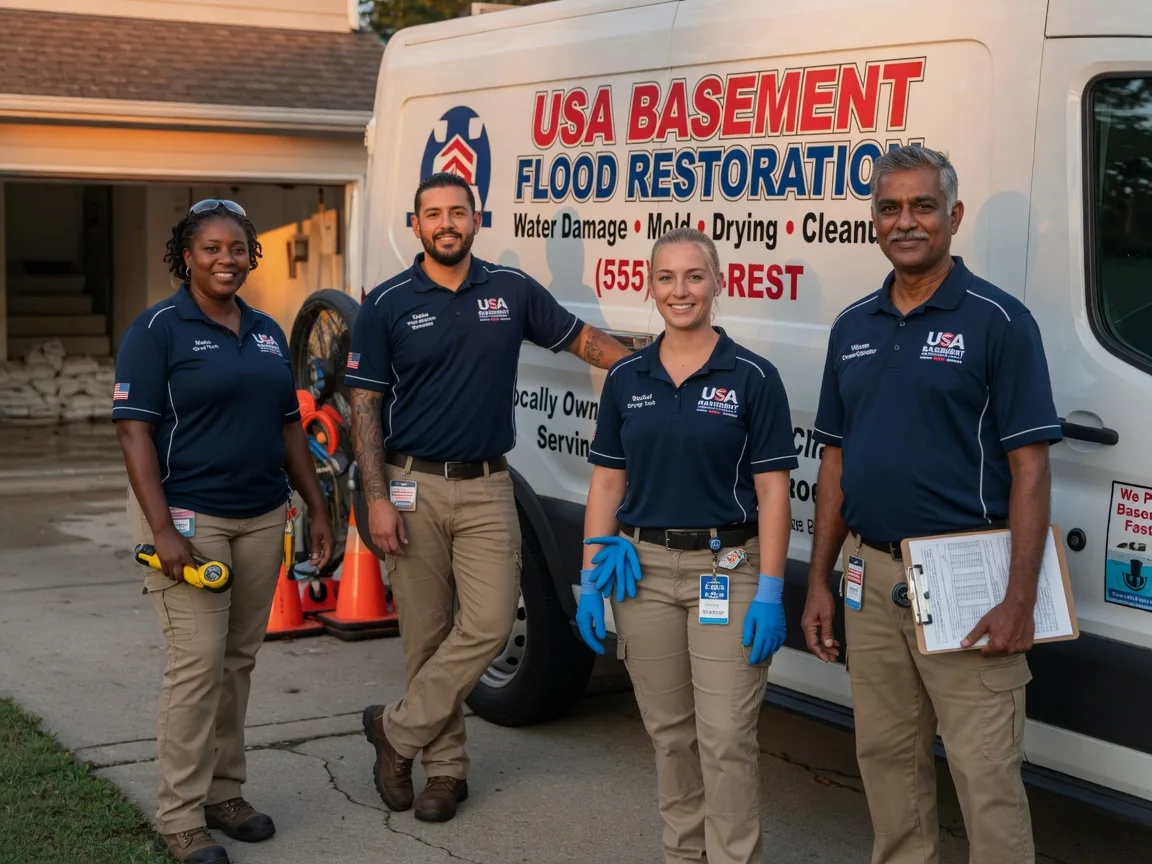 Basement Flood Cleanup company in Necedah, WI